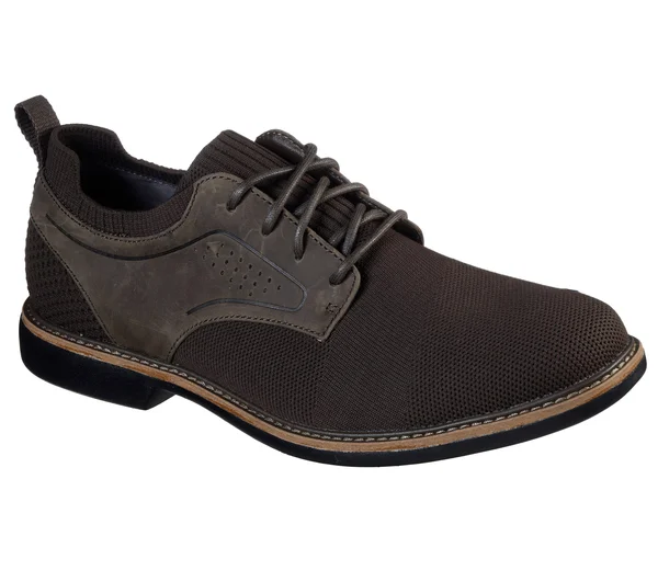 Skechers Men's Clubman - Westside Flats, Charcoal, 12.0