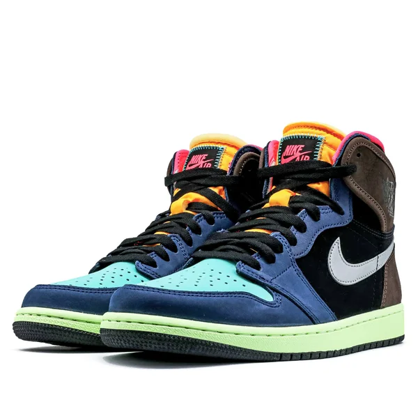 Nike Air Jordan 1 Retro High OG Tokyo Bio Hack Basketball Shoes/Sneakers 555088-201 (Size: US 12)