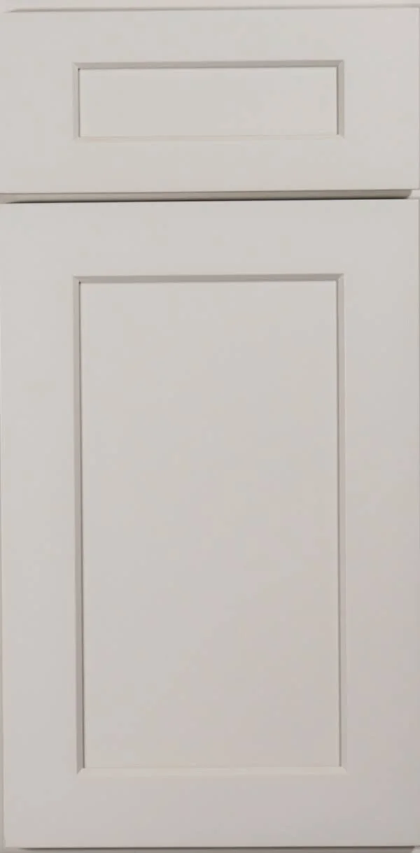 Wilora Hawthorne Shaker Dove 42x22 x 34.5x22 x 24x22 2 Doors, 2 Drawers, 1 Shelf Base Cabinet, High-Density Fiberboard (HDF) SD