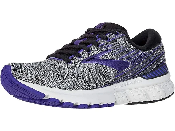Women's Brooks Adrenaline GTS 19 (Black/Purple) 8.5