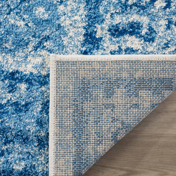 Safavieh Adirondack ADR110D 2&6x22 x 10&0x22 Runner Silver - Blue Area Rug