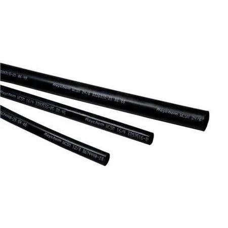 Raychem CPGI-WCSM-48/12-1200-S Shrink Tubing - 1.9in ID, Black, 4ft