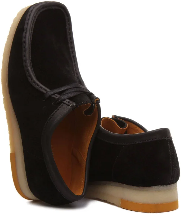 Clarks Originals Wallabee in Black for Men