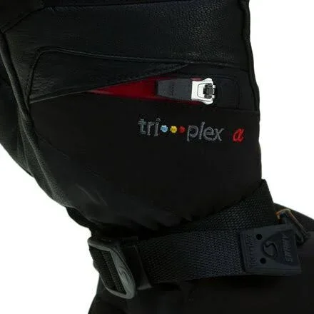 Swany X-Change Mitt - Men's Black/Red Zip Small
