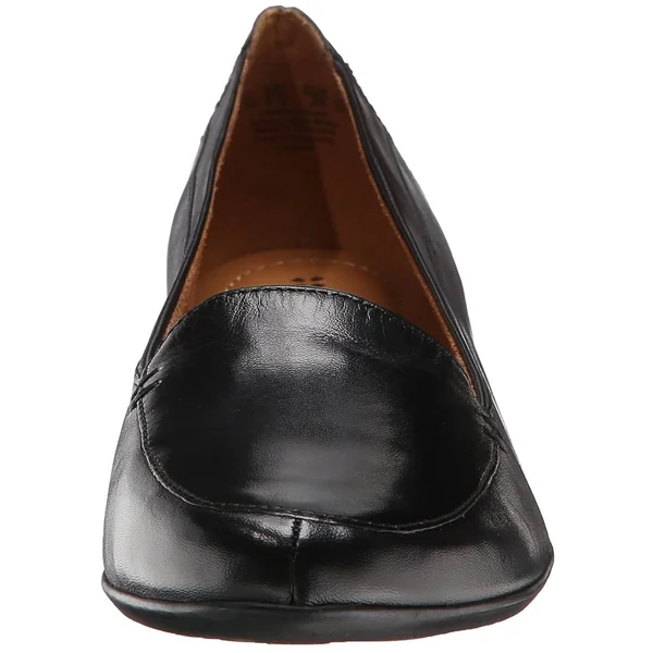 Naturalizer Women's Saban, Black Leather Size: 7 M