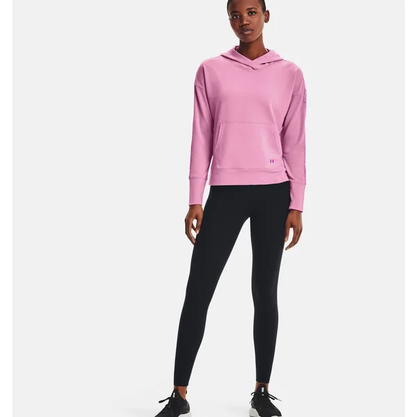 Under Armour Women's Rival Terry Taped Hoodie Blue S