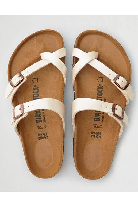 Birkenstock Womens Mayari Sandal Women's Cream 38 (US 7)