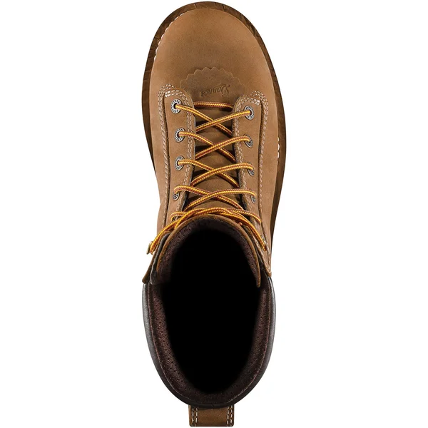 Men's Danner Quarry USA 8x22 Distressed Brown 400g NMT Boots