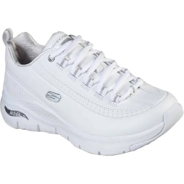 Skechers Arch Fit Citi Drive Black Ladies Leather Sports - 7 UK