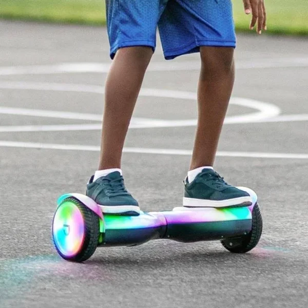 Jetson Plasma Black Hoverboard, Size: 23 inch x 7.3 inch x 7 inch