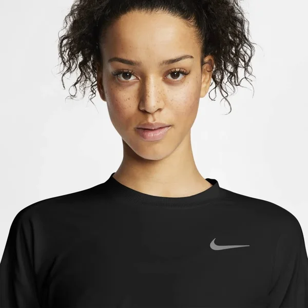 Nike Element Women's Running Top Size L (Black)