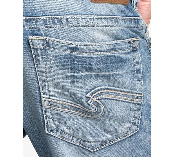 Silver Jeans Co. Men's Gordie Loose Fit Straight Jeans