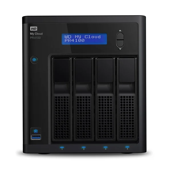 WD 8TB My Cloud PR4100 Pro Series Media Server with Transcoding NAS