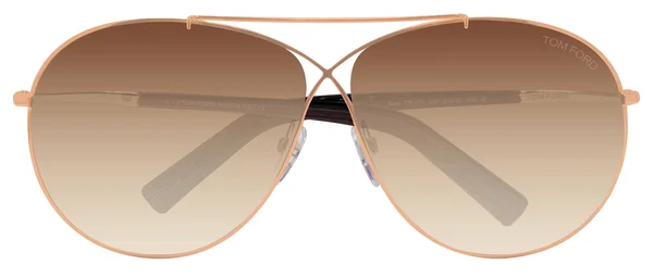 Tom Ford Eva Shiny Gold, Brown Gradient Sunglasses Tf374 28F