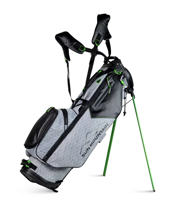 Sun Mountain VX Stand Bag - Gunmetal/Black/Lime