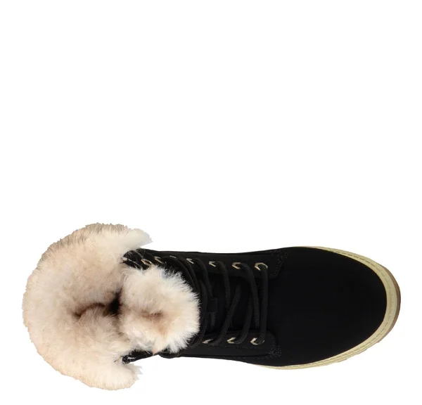 Lugz Empire Hi Fur 7 Women's Black