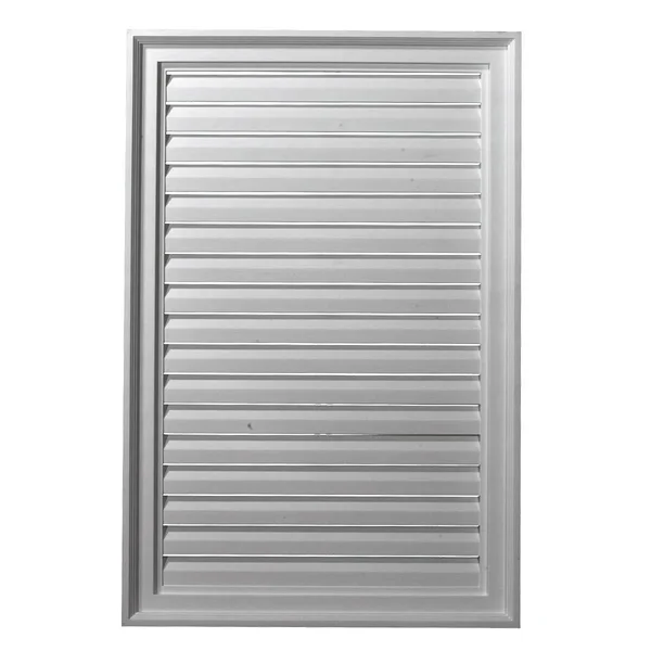 24 inchw x 16 inchh Vertical Urethane Gable Vent Louver, Functional
