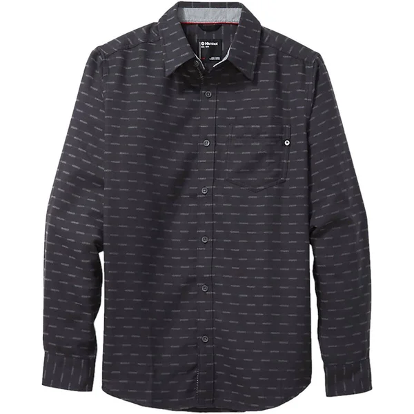 Marmot Fairfax Midweight Flannel Long-Sleeve Shirt - Men's Dark Charcoal, XL