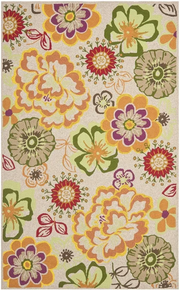 Safavieh Four Seasons FRS467C 2&4x22 x 4&0x22 Ivory - Green Area Rug