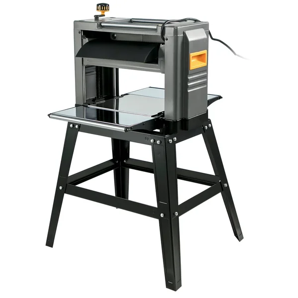 Vevor 12.5x22 Thickness Planer 15A 1500W Double Cutter Heavy Duty Dust Exhaust w/ Stand
