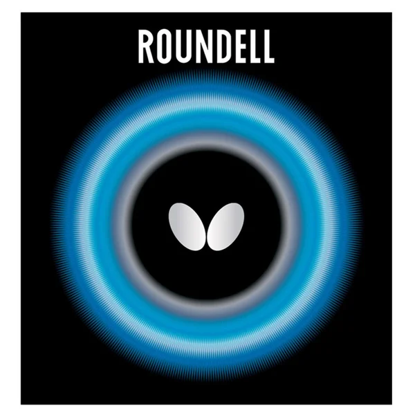 Butterfly Roundell Table Tennis Rubber Red, 2.1 mm