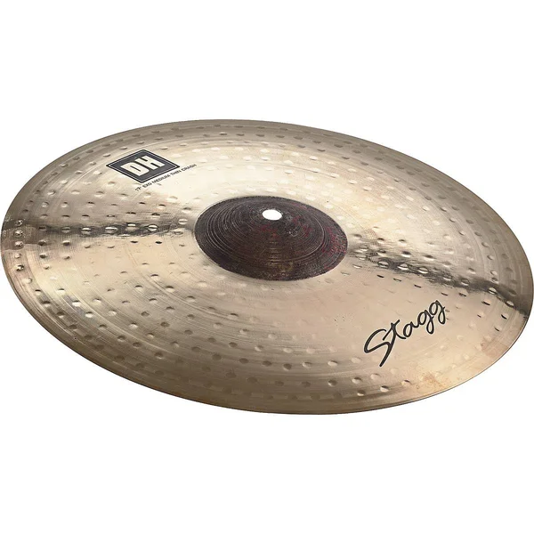 Stagg DH Dual-Hammered Exo Medium Thin Crash Cymbal 18 in.