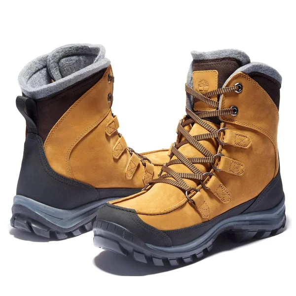 Timberland Men's Chillberg Insulated Winter Boots, Wheat, 8