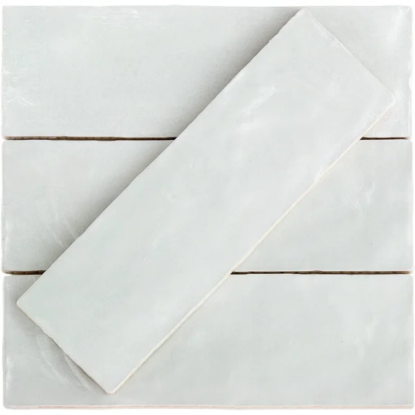 Tilebar Montauk Sky 2x8 Ceramic Blue Wall Tile