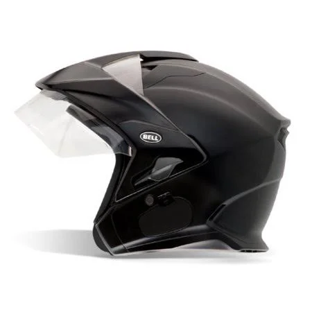 Bell Helmet Mag-9 Road Warrior Solid Helmet - Size: Medium, Black