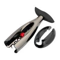 Le Creuset Wine Accessories Table Gift Set - Black Nickel