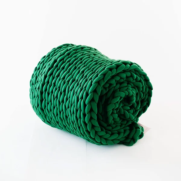 Nuzzie Knit Weighted Blanket. Sleep Deeper & Relieve Anxiety - King 25lbs, Cactus