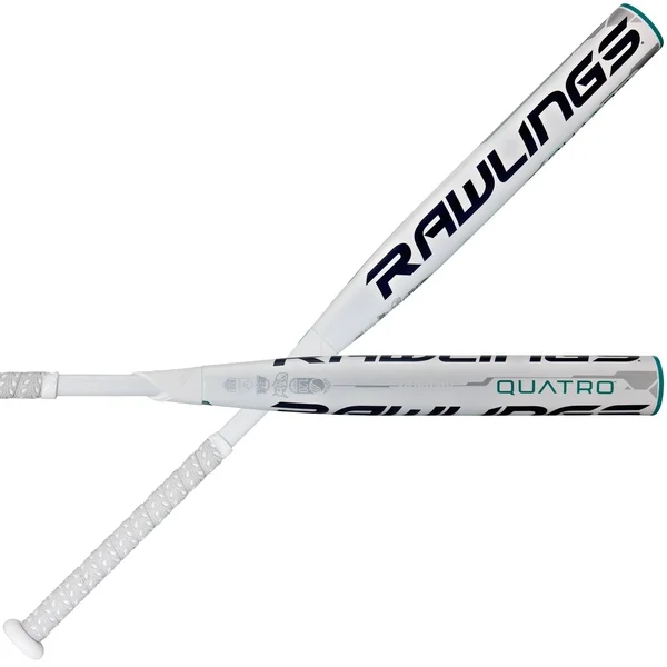 2017 Rawlings Quatro Fastpitch Softball Bat (-10) 30in