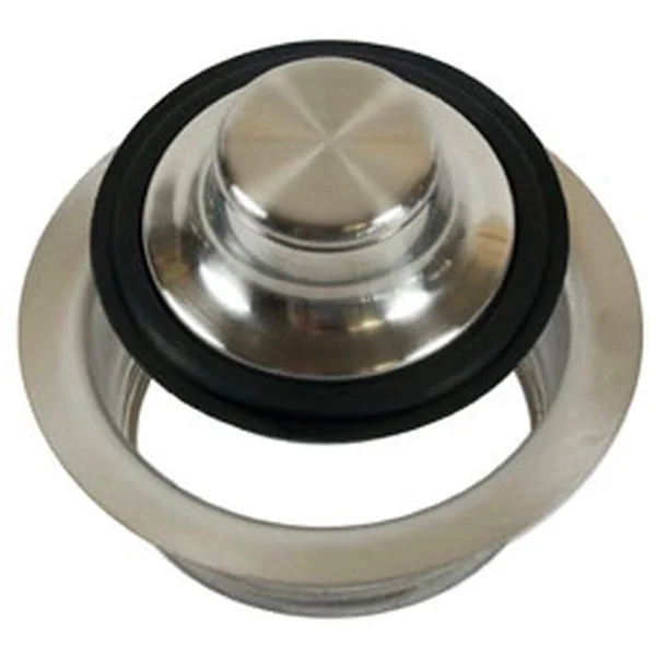 Mountain Plumbing MT204/MB Waste Disposer Trim Collar with Matching Stopper - Matte Black