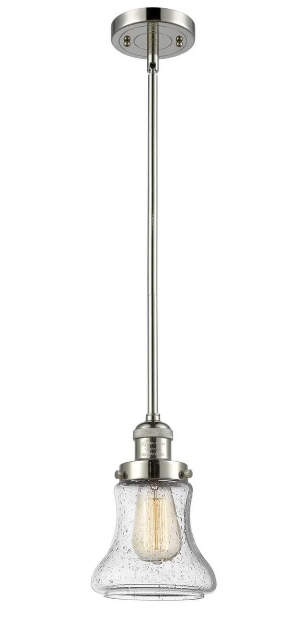 Innovations Lighting 201S-PN-G194-LED Bellmont Mini Pendant Polished Nickel