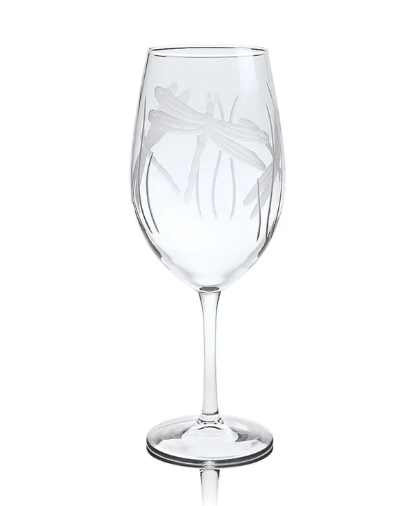 Rolf Glass Dragonfly All Purpose Wine 18oz - Set of 4 Glasses