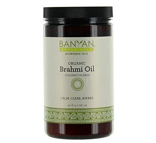 Banyan Botanicals Brahmi Oil Coconut Organic 30 fl oz