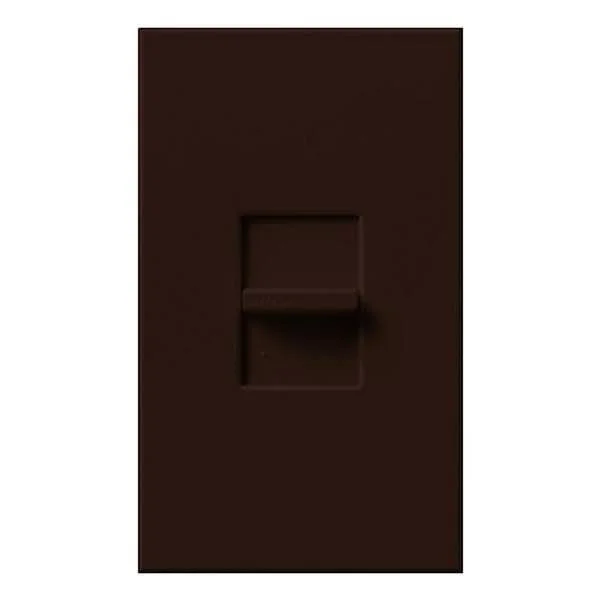 Lutron NTLV-1000-BR Nova T Magnetic Low-Voltage Dimmer - Single-Pole, Brown