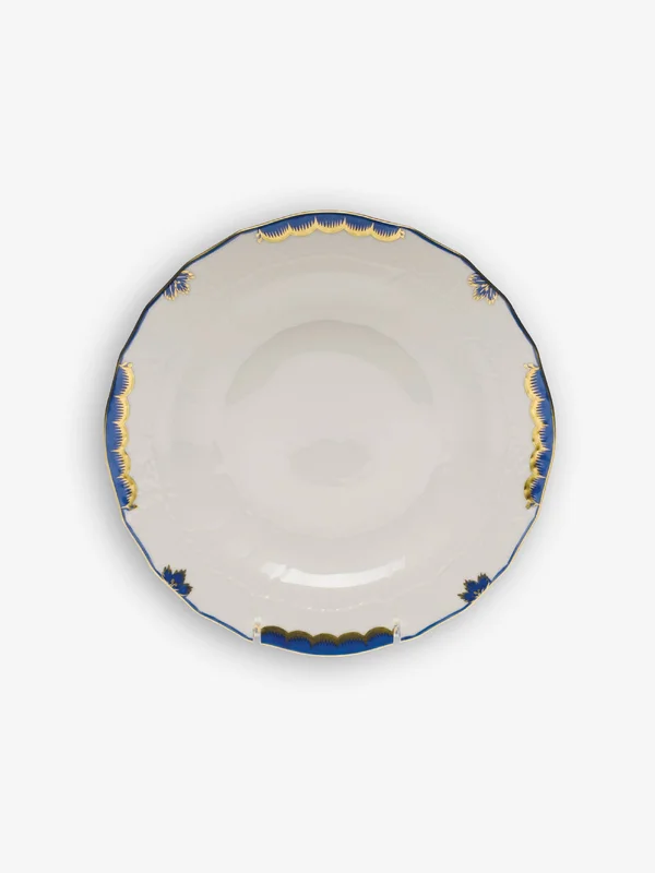 Herend Princess Victoria Blue Dessert Plate