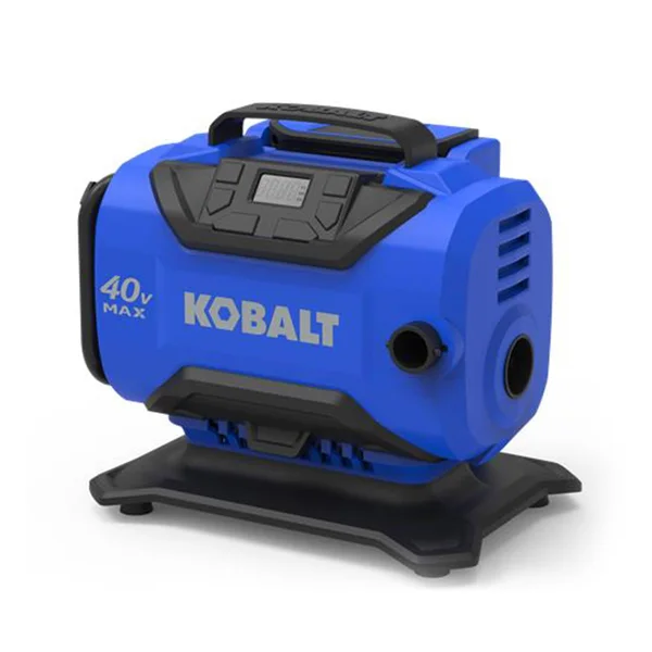 Kobalt 40-Volt Lithium Ion (Li-Ion) Air Inflator (Power Source: Battery) (Battery and Charger Not Included) in Blue - Kif 0040-0