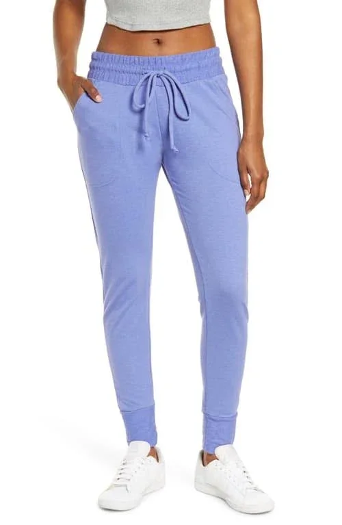 Women's Free People FP Movement Sunny Skinny Sweatpants - Size Small - Blue