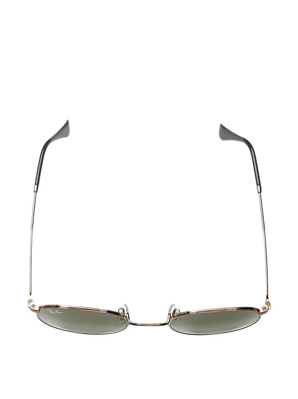 Ray-Ban Round Metal Sunglasses RB3447 9002A6 - Bronze-Copper Frame - Green Gradient Lenses - 50mm