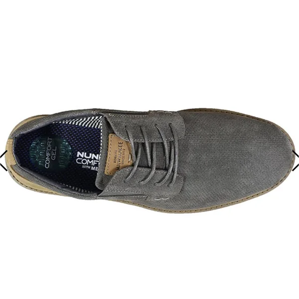 Nunn Bush Barklay Plain Toe Oxford 11 Men's Grey