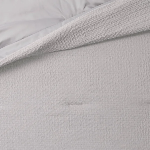 King 5pc Hollins Solid Comforter Set Gray - Threshold