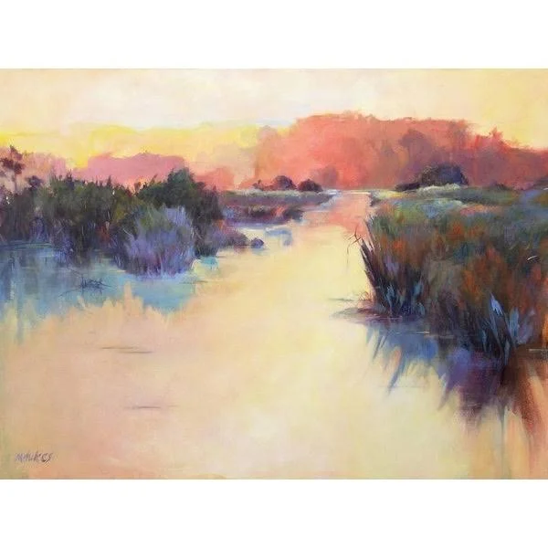 Easy Art Prints Madeline Dukes's 'A Warm Resonance' Premium Canvas Art (24 x 32)