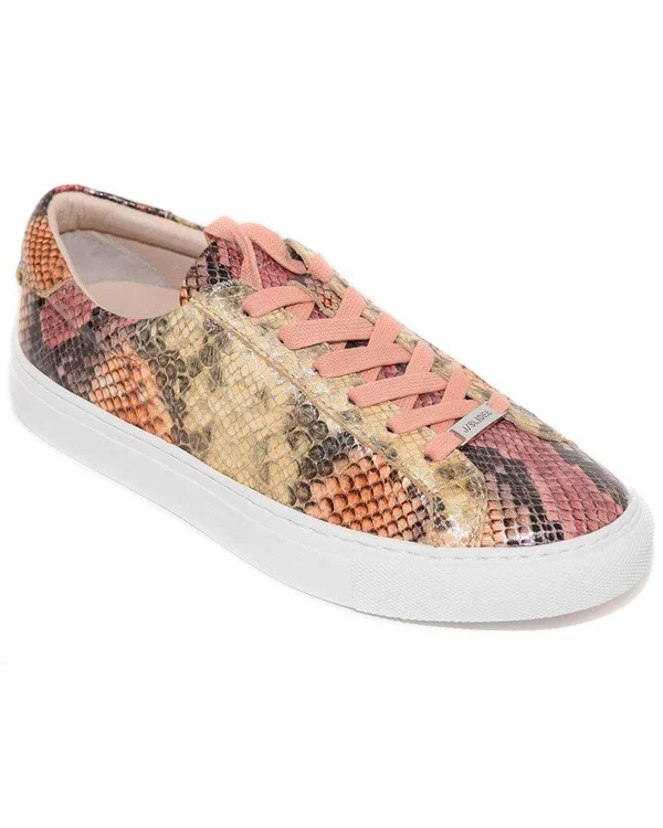 J/Slides Lacee Sneaker Pink Multi Embossed - Pink 9.5 Medium