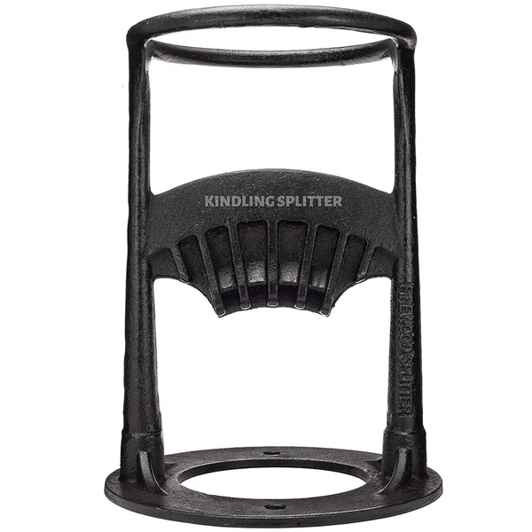 Kindling Splitter - Firewood Log Splitter, Manual Made of Cast Iron