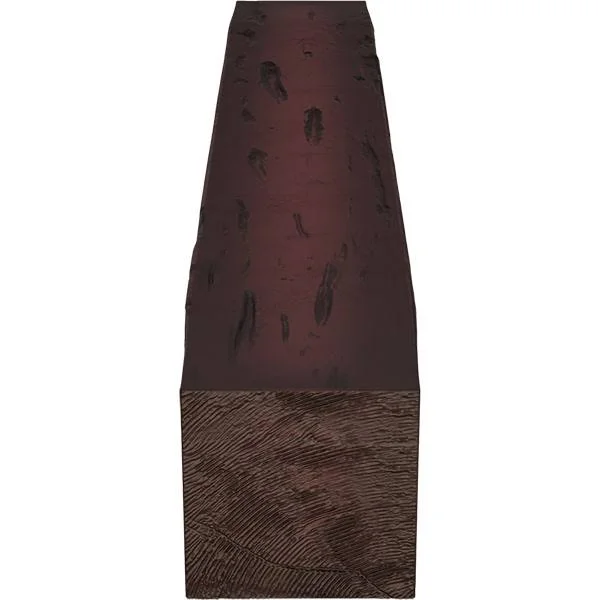 Ekena Millwork MANUPC08X12X72ZY 8x22H x 12x22D x 72x22W Pecky Cypress Faux Wood Fireplace Mantel - Premium Cherry