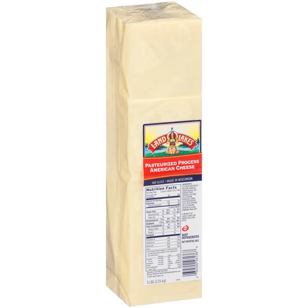 Land O Lakes White 160 Slice Processed American Cheese, 5 Pound