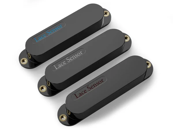 Lace Sensor Blue Fire Single Coil Pickup 3- Pack White
