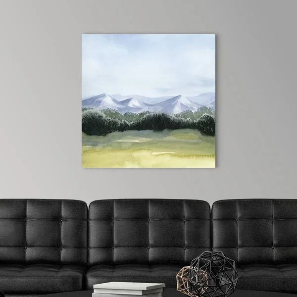 Blue Mountain Break I - Canvas Wall Art, 30x30, Great Big Canvas
